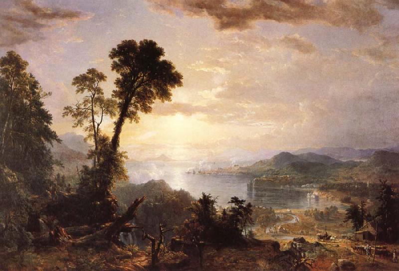 Asher Brown Durand Fortschritt oil painting picture